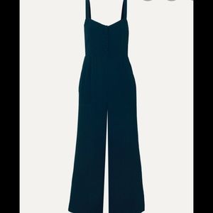 Madewell button front crepe jumpsuit
